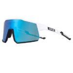 GelldG Fahrradbrille Polarisiert Fahrradbrille TR90 Rahmen Herren Damen Sport Sonnenbrille