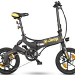 Jeep E-Bikes E-Bike "FR 6020", 1 Gang, Heckmotor 250 W, (mit Akku-Ladegerät)