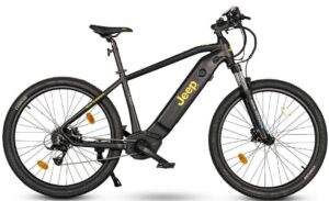 Jeep E-Bikes E-Bike "MHM 7000", 9 Gang, (mit Akku-Ladegerät)