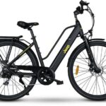 Jeep E-Bikes E-Bike TLR 7010, 7 Gang, Kettenschaltung, Heckmotor, (mit Akku-Ladegerät)