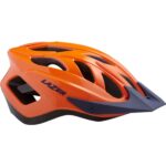 LAZER Jugend -Fahrradhelm J1 + LED, Flash Orange Blue