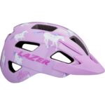 LAZER Kinder-Fahrradhelm Lil' Gekko + NET, Unicorns