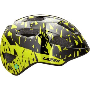 LAZER Kinder-Fahrradhelm Nutz KinetiCore,Black Flash Yellow