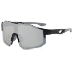 MAGICSHE Fahrradbrille Fahrradbrillen für Herren und Damen, Sport-Sonnenbrillen, Windschutzscheibe, UV-beständige und klare Sicht Brille