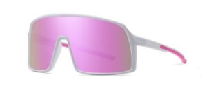 PACIEA Fahrradbrille Fahrradbrille Sportbrille Damen Herren Unisex polarisiert leicht