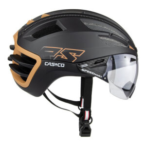 Speedairo 2 Fahrradhelm mit Visier, M (Kopfumfang 54-59 cm), Amber Fury