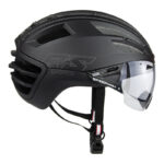 Speedairo 2 Fahrradhelm mit Visier, M (Kopfumfang 54-59 cm), Shadow Racer