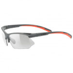 Uvex - Sportstyle 802 V Cat. 1-3 - Fahrradbrille grau