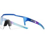 ZmdecQna Fahrradbrille Polarisiert Fahrradbrille für Herren Damen Sport Radfahren