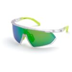 adidas eyewear - SP0001 Mirror S3 (VLT 11%) + Extra Lens S1 - Fahrradbrille bunt;weiß