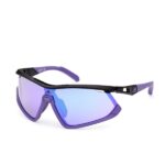 adidas eyewear - SP0055 Mirror Cat. 2 + Spare Lens Cat. 0 - Fahrradbrille lila