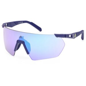 adidas eyewear - SP0062 Mirror Cat. 2 + Spare Lens Cat. 0 - Fahrradbrille blau