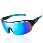 KINSI Fahrradbrille Radsportbrille,polarisierte Brille,Radsport-Sonnenbrille,Sportbrille, Kurzsichtige Linsen können zum Schutz Ihrer Augen hinzugefügt werden