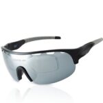 KINSI Fahrradbrille Radsportbrille,polarisierte Brille,Radsport-Sonnenbrille,Sportbrille, Kurzsichtige Linsen können zum Schutz Ihrer Augen hinzugefügt werden