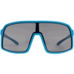 Hellblaue Landerbrille