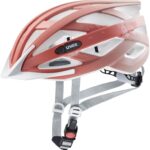 uvex Air Wing cc Fahrradhelm (52-57 cm, 05 dust rose/grapefruit matt)