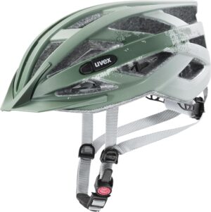 uvex Air Wing cc Fahrradhelm (56-60 cm, 06 papyrus/moss green matt)