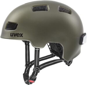 uvex City 4 Fahrradhelm (55-58 cm, 06 green smoke matt)