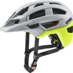 uvex Finale 2.0 Fahrradhelm (52-57 cm, 10 rhino/neon yellow matt)