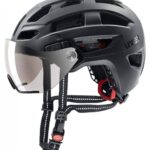 uvex Finale Visor Fahrradhelm (52-57 cm, 03 black mat)