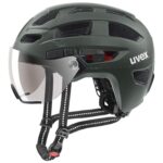 uvex Finale Visor Fahrradhelm (52-57 cm, 09 forest mat)