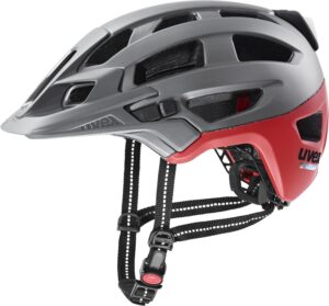 uvex Finale light 2.0 Fahrradhelm (52-57 cm, 02 silver/red matt)