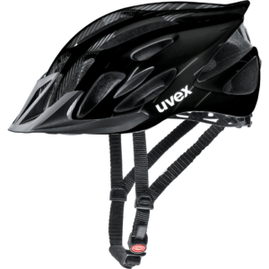 uvex Flash Fahrradhelm (53-56 cm, 04 black)