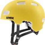 uvex HLMT 4 cc Kinder-Fahrradhelm (51-55 cm, 06 sunbee matt)