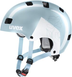 uvex Kid 3 Kinder-Fahrradhelm (51-55 cm, 37 cloud/white)