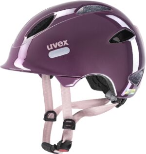 uvex Oyo Fahrradhelm (45-50 cm, 03 plum/dost rose)