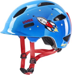 uvex Oyo Fahrradhelm (46-50 cm, 02 blue/rocket)