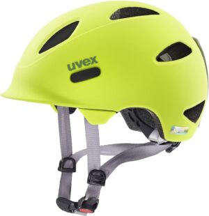 uvex Oyo Fahrradhelm (50-54 cm, 08 neon yellow/moss green matt)