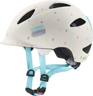 uvex Oyo Style Fahrradhelm Kids (45-50 cm, 01 egg dota)