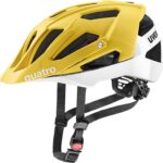 uvex Quatro cc Fahrradhelm (52-57 cm, 05 sunbee/white matt)