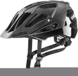 uvex Quatro cc Fahrradhelm (52-57 cm, 06 all black matt)