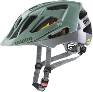 uvex Quatro cc MIPS Fahrradhelm (52-57 cm, 04 moss green/rhino)