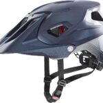 uvex Quatro integrale Tocsen Fahrradhelm (52-57 cm, 03 deep space/sand mat)