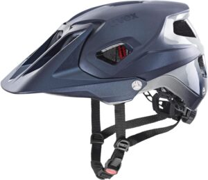 uvex Quatro integrale Tocsen Fahrradhelm (52-57 cm, 03 deep space/sand mat)