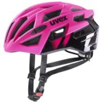 uvex Race 7 Fahrradhelm (55-61 cm, 06 rubin/black)