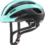 uvex Rise cc Fahrradhelm (52-57 cm, 02 aqua/black matt)