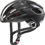 uvex Rise cc Women Fahrradhelm (52-56 cm, 01 black goldflakes)