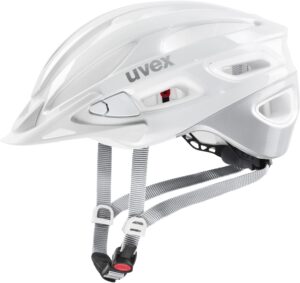 uvex True Fahrradhelm (52-56 cm, 06 white/silver)