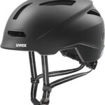 uvex Urban Planet Fahrradhelm (54- 58 cm, 01 black matt)