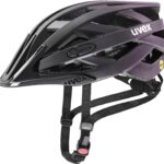 uvex i-vo cc MIPS Fahrradhelm (52-57 cm, 05 black/plum matt)