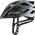 uvex i-vo cc MIPS Fahrradhelm (52-57 cm, 07 black/cloud matt)