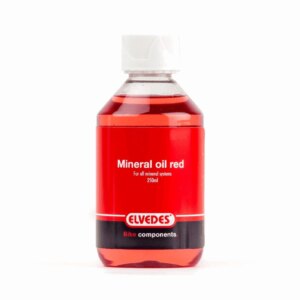 Elvedes red mineral bremsöl 250 ml – Bild 2