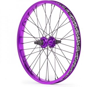 Everest Kassetten-hinterrad 20" Double St. W. 14 Mm Männliche Achse Sb 9t Rsd 36h Inkl. Felgenband Purp – Bild 2