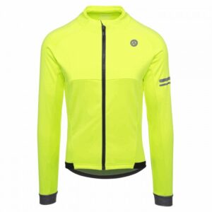 Fluo Yellow Herren Wintersportjacke 2021 Größe L – Bild 2