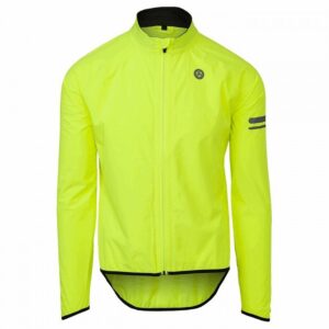 Jacke Rain Sport Mann Gelb Fluo Größe L – Bild 2