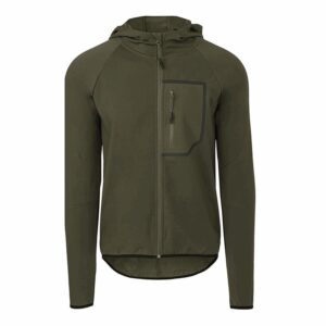 Kapuzenjacke Venture Dwr Tech Unisex Army Green Mit Kapuze Größe L – Bild 2